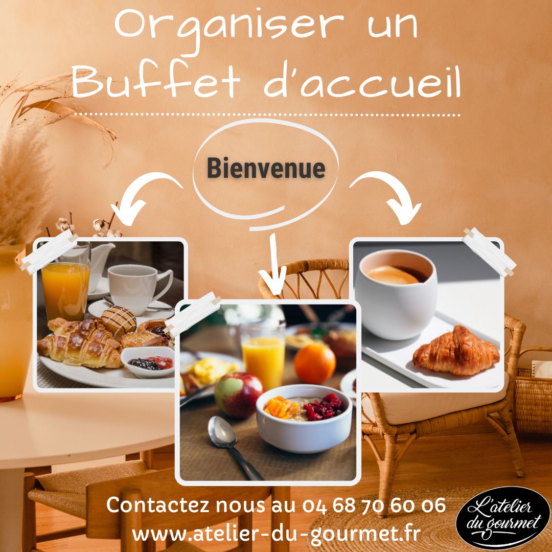 Buffet de bienvenue